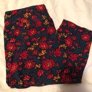 Lularoe TC leggings EUC
